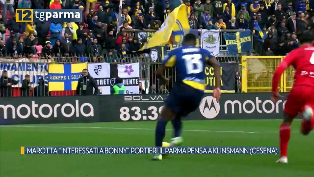 MAROTTA: INTERESSATI A BONNY . PORTIERI, IL PARMA PENSA A KLINSMANN (CESENA) | MAROTTA: INTERESSATI A BONNY . PORTIERI, IL PARMA PENSA A KLINSMANN (CESENA)