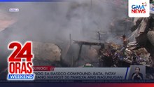 Bata patay, mahigit 50 pamilya nasunugan sa Baseco Compound | 24 Oras Weekend
