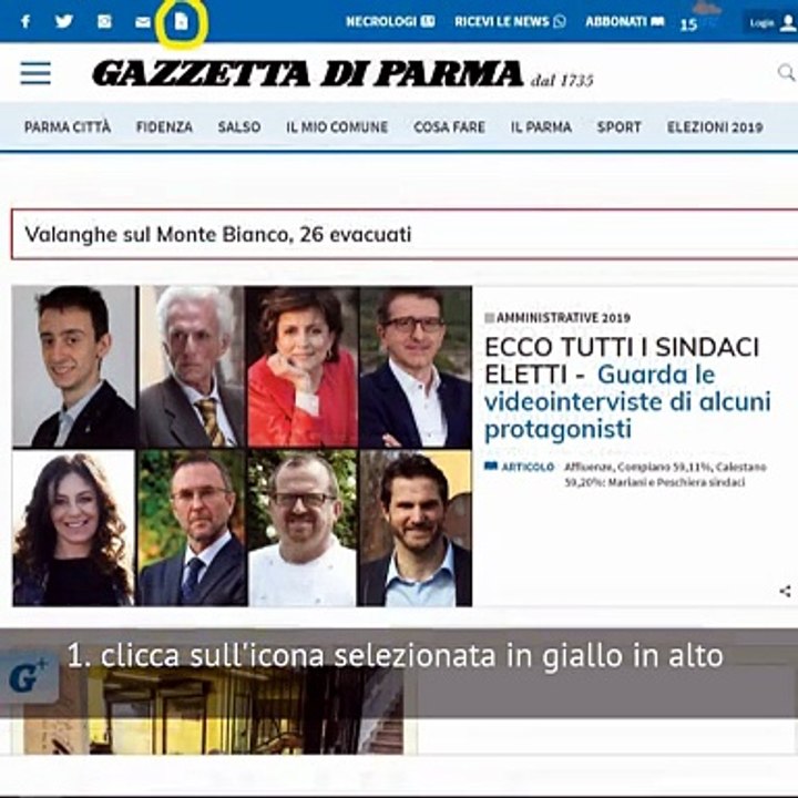 Video tutorial inserimento immagini sul sito