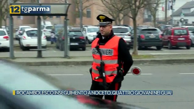 ROCAMBOLESCO INSEGUIMENTO A NOCETO, QUATTRO GIOVANI NEI GUAI | ROCAMBOLESCO INSEGUIMENTO A NOCETO, QUATTRO GIOVANI NEI GUAI