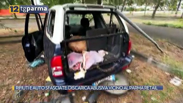 RIFIUTI E AUTO SFASCIATE: DISCARICA ABUSIVA VICINO AL PARMA RETAIL | RIFIUTI E AUTO SFASCIATE: DISCARICA ABUSIVA VICINO AL PARMA RETAIL