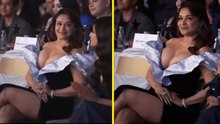 Madhuri Dixit Revealing Deep Neckline Black Gown Look हुआ Troll, Fake or Real | Fact Check