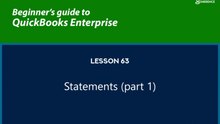 63 - Statements Part 1: Invoice Balance