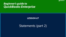 67 Statements Part 2- Invoices with Payments