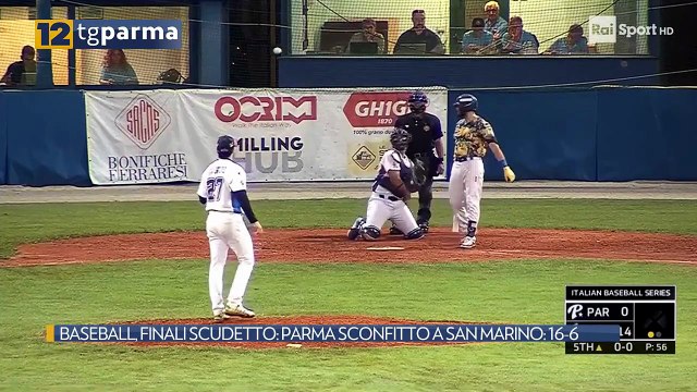 BASEBALL, FINALI SCUDETTO: PARMA SCONFITTO A SAN MARINO: 16-6 | BASEBALL, FINALI SCUDETTO: PARMA SCONFITTO A SAN MARINO: 16-6