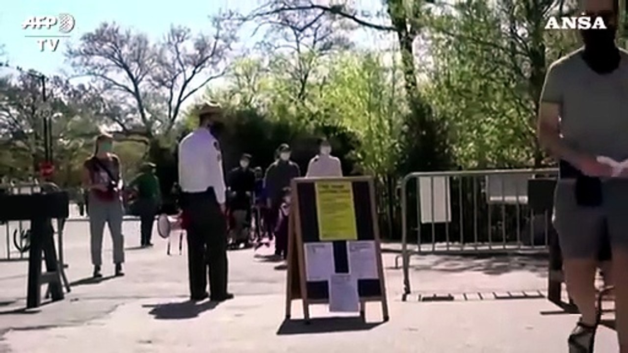 Coronavirus, a Central e Prospect Park distribu...