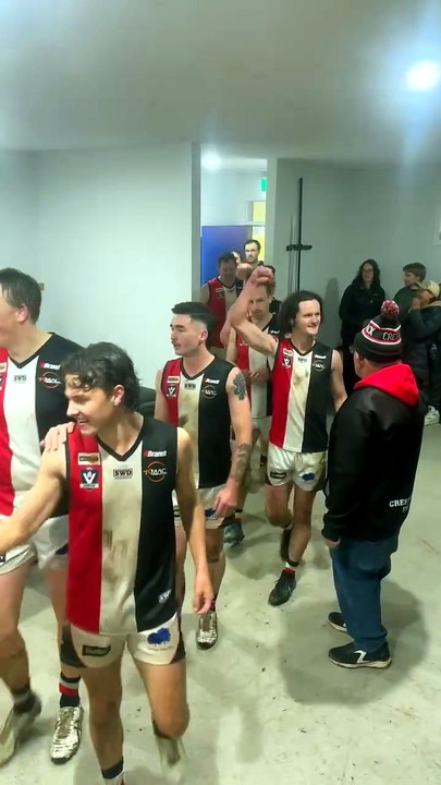 Creswick song after CHFL round eight win over Hepburn