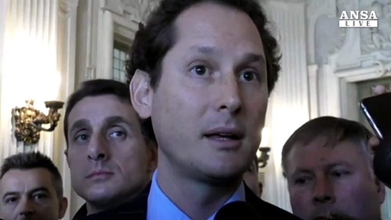 Elkann: "Con Google saremo i primi al mondo per robot-taxi"