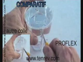 PROFLEX colle piscine réparer une fuite de liner sous l'eau