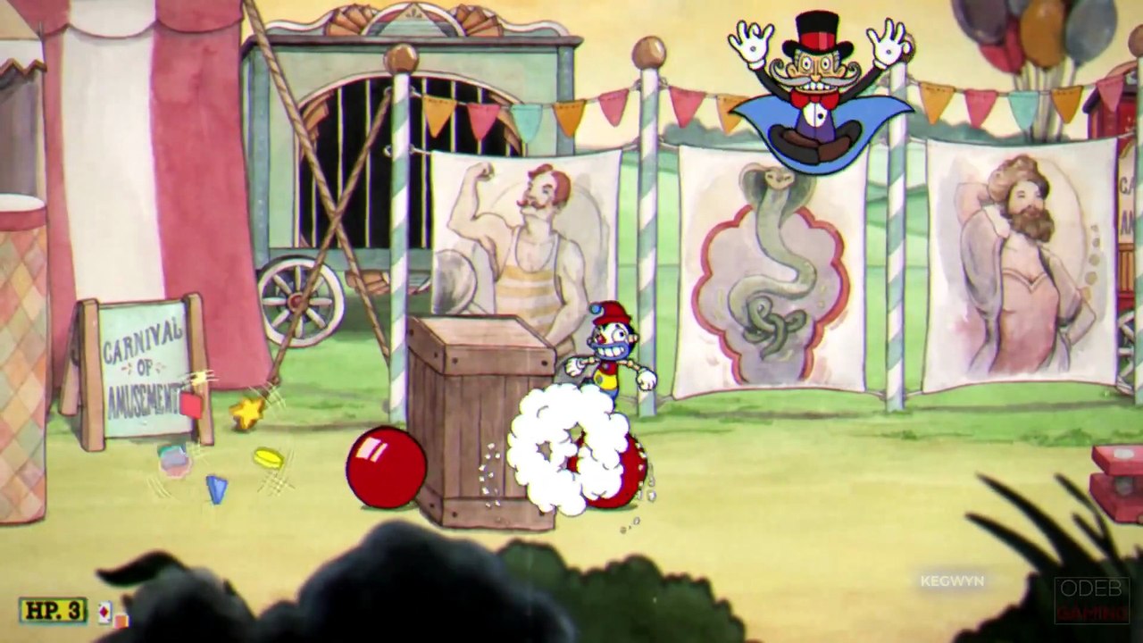 Cuphead - Funfair Fever Gameplay Walkthrough