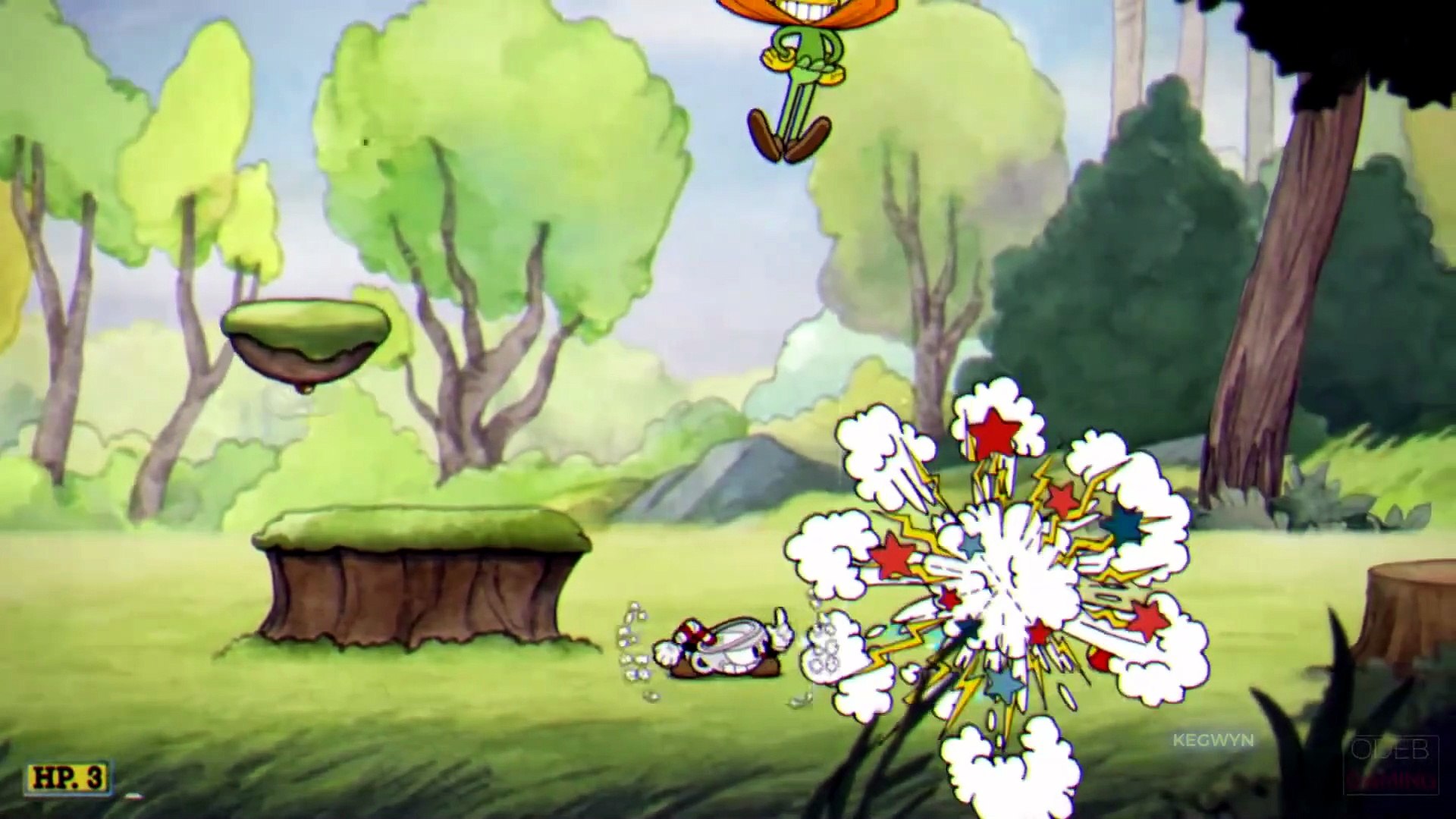 ⁣Cuphead - Forest Follies Gameplay Walkthrough