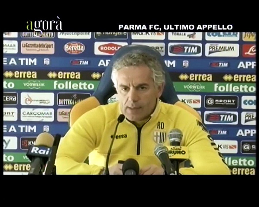 PARMA FC, ULTIMO APPELLO