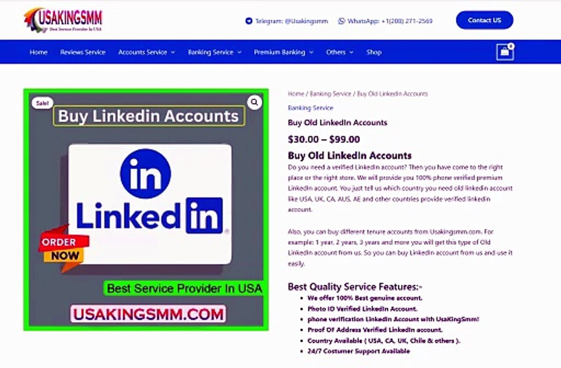 Top 6 Place To Buy Old LinkedIn Accounts in 2026 (PVA And Bulk)