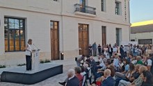 Inauguració del Nou Ajuntament de Benissa: parlament de Pepe Tent, primer alcalde de la democràcia a Benissa
