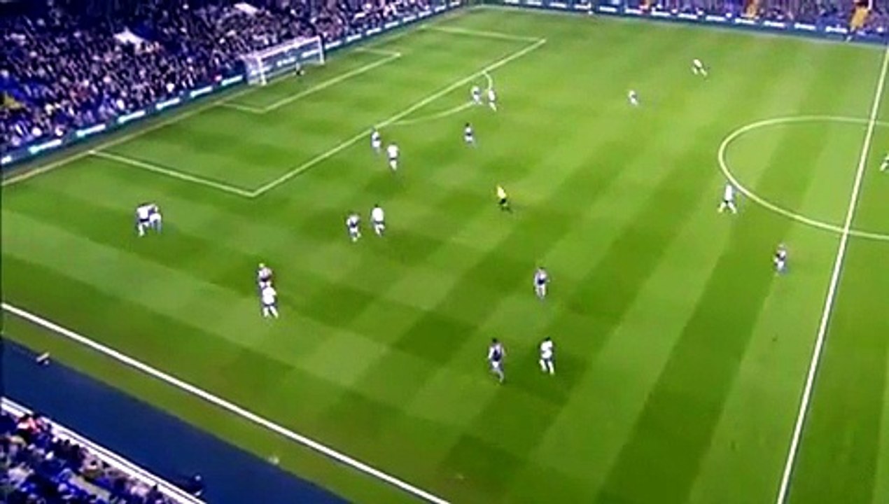 Referee Mike Dean celebrating Tottenham goal vs Aston Villa!
