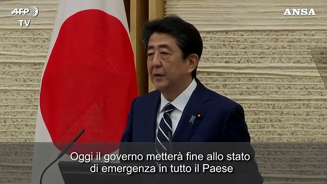 Coronavirus, premier Abe: In Giappone finito lo stato di emergenza