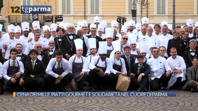 CENA DEI MILLE, PIATTI GOURMET E SOLIDARIETÀ NEL CUORE DI PARMA | CENA DEI MILLE, PIATTI GOURMET E SOLIDARIETÀ NEL CUORE DI PARMA