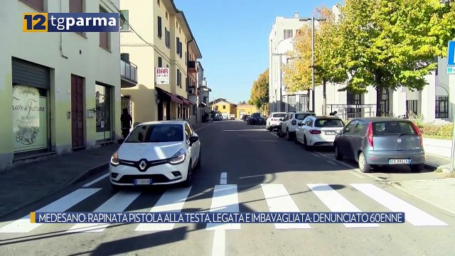 MEDESANO: RAPINATA PISTOLA ALLA TESTA, LEGATA E IMBAVAGLIATA: DENUNCIATO 60ENNE | MEDESANO: RAPINATA PISTOLA ALLA TESTA, LEGATA E IMBAVAGLIATA: DENUNCIATO 60ENNE