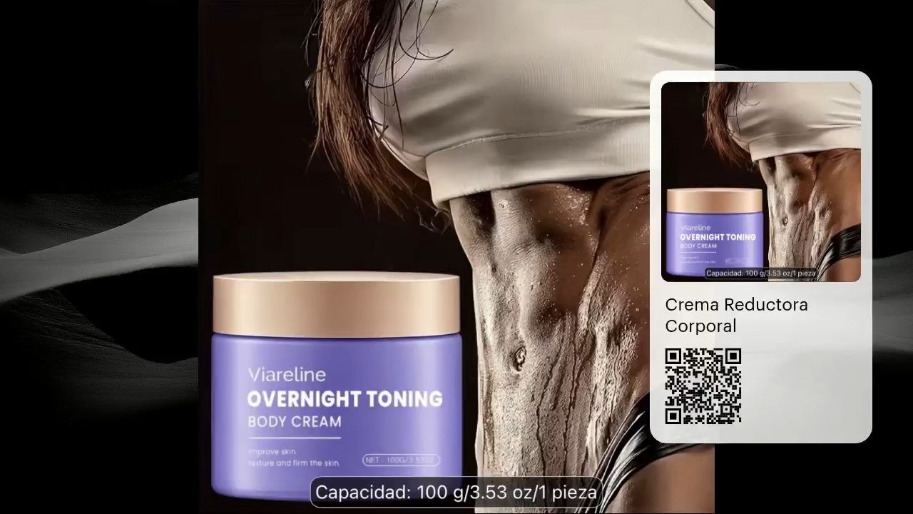 Crema modeladora corporal