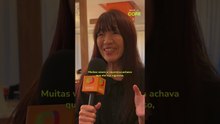 'Felipão facilitou muito meu trabalho', diz Kiyomi Nakamura, japonesa que cobre a Seleção #shorts