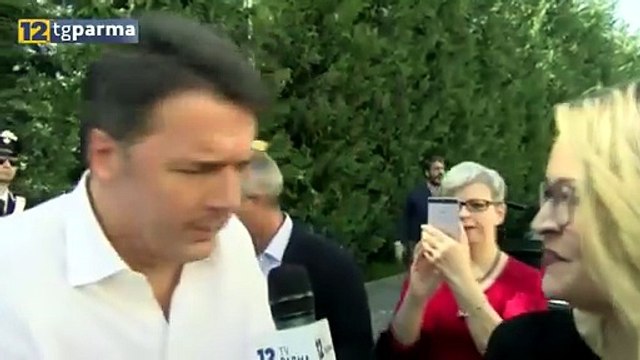Matteo Renzi ha presentato a Parma il suo libro L'altra strada Video