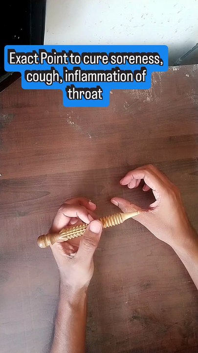 Cure Throat by Acupressure #Therapy
