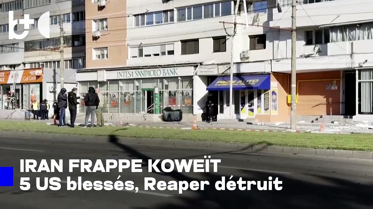 L'Iran frappe une base militaire au Koweït, cinq soldats américains blessés