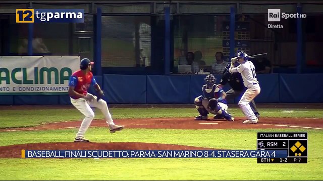 BASEBALL, FINALI SCUDETTO: PARMA-SAN MARINO 8-4. STASERA GARA 4 | BASEBALL, FINALI SCUDETTO: PARMA-SAN MARINO 8-4. STASERA GARA 4