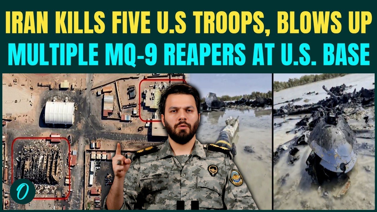 BREAKING: Iran Kills FIVE U.S Troops, Hammers MQ-9 Reapers Drones in Fresh Missile Attack: Report