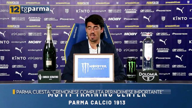 PARMA, CUESTA: CREMONESE COMPLETA. PER NOI MESE IMPORTANTE | PARMA, CUESTA: CREMONESE COMPLETA. PER NOI MESE IMPORTANTE