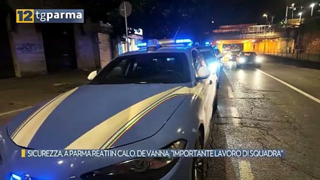 SICUREZZA, A PARMA REATI IN CALO. DE VANNA: IMPORTANTE LAVORO DI SQUADRA | SICUREZZA, A PARMA REATI IN CALO. DE VANNA: IMPORTANTE LAVORO DI SQUADRA