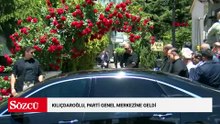 Kılıçdaroğlu, parti genel merkezine geldi