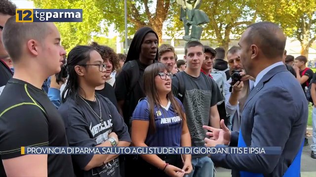 PROVINCIA DI PARMA, SALUTO AGLI STUDENTI DI GIORDANI, ITIS E IPSIA | PROVINCIA DI PARMA, SALUTO AGLI STUDENTI DI GIORDANI, ITIS E IPSIA