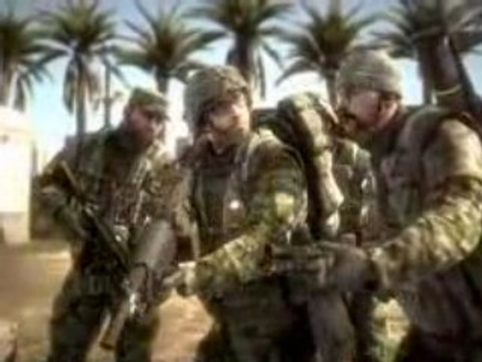 Battlefield bad company vs metal gear