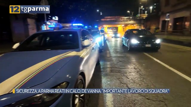 SICUREZZA, A PARMA REATI IN CALO. DE VANNA: IMPORTANTE LAVORO DI SQUADRA | SICUREZZA, A PARMA REATI IN CALO. DE VANNA: IMPORTANTE LAVORO DI SQUADRA