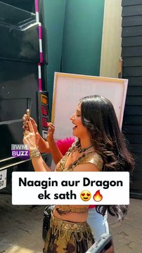 Priyanka Chahar Choudhary and Kanika Mann spotted on the sets of Naagin 7