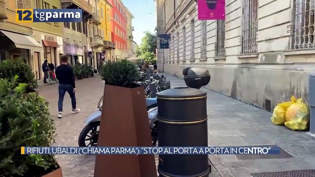RIFIUTI, UBALDI ('CHIAMA PARMA'): STOP AL PORTA A PORTA IN CENTRO | RIFIUTI, UBALDI ('CHIAMA PARMA'): STOP AL PORTA A PORTA IN CENTRO