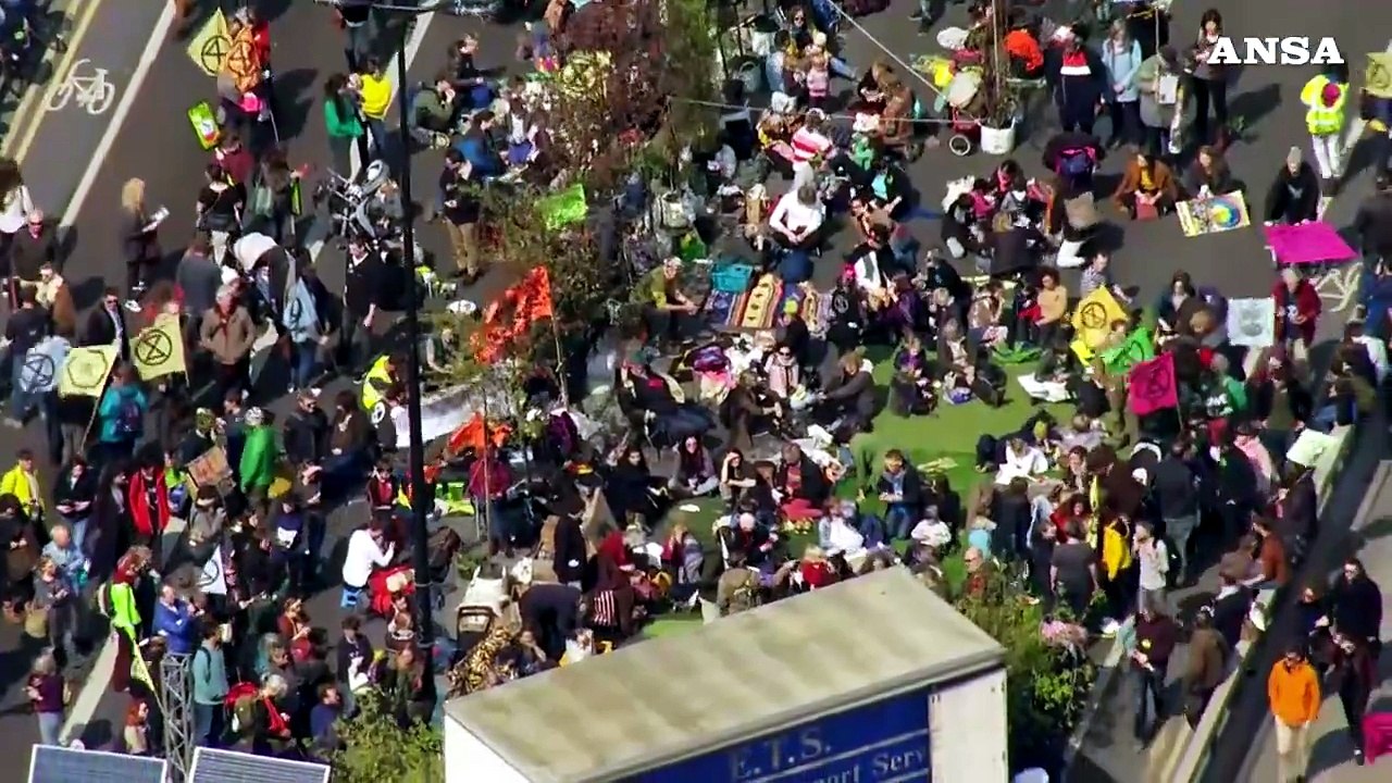 Protesta ambientalista a Londra