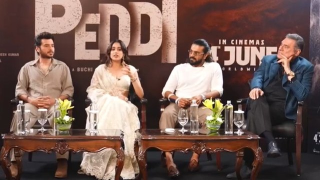 Video: Ram Charan, Janhvi Kapoor and Peddi cast discuss the film’s journey