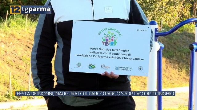 FESTA DEI NONNI, INAUGURATO IL PARCO PARCO SPORTIVO ORTI CINGHIO | FESTA DEI NONNI, INAUGURATO IL PARCO PARCO SPORTIVO ORTI CINGHIO