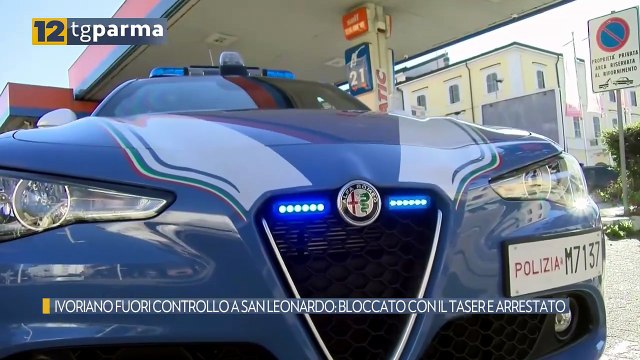 IVORIANO FUORI CONTROLLO A SAN LEONARDO: BLOCCATO CON IL TASER E ARRESTATO | IVORIANO FUORI CONTROLLO A SAN LEONARDO: BLOCCATO CON IL TASER E ARRESTATO