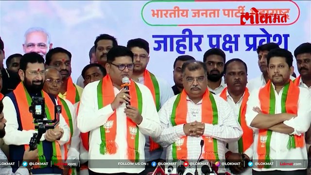 आता तरी प्रश्न सुटतील, म्हणत प्राजक्त तनपुरे भाजप प्रवेशावेळी काय म्हणाले?
