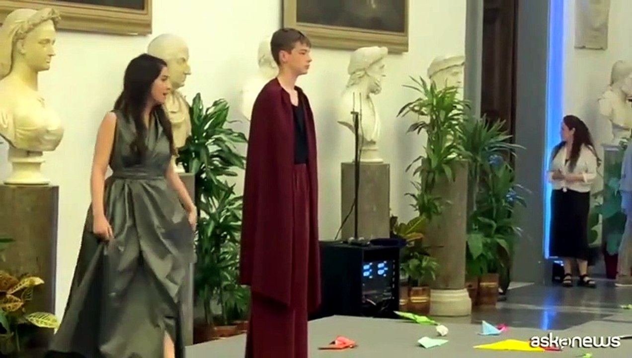 In Campidoglio a Roma per un evento sull'Universo femminile