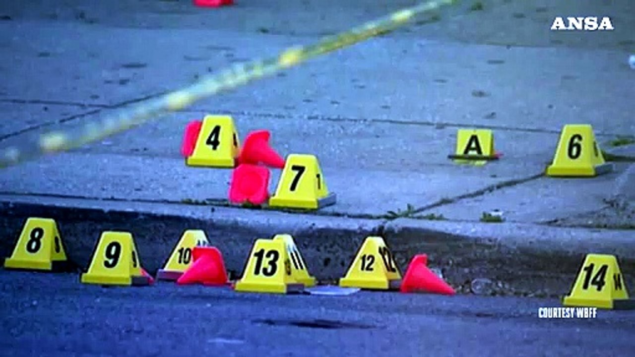 Usa, spari tra la folla a Baltimora: un morto e 7 feriti