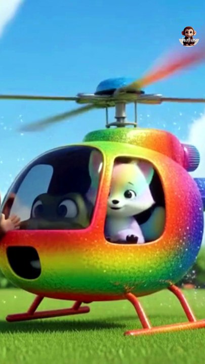 Manny The Monkey goes on a helicopter ride, and meets a new friend!