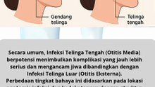 Infeksi Telinga Luar vs Telinga Tengah Mana yang Lebih Bahaya