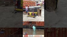 റോഡ് എവിടെ?; ഒരു മണിക്കൂര്‍ പെയ്ത മഴയിൽ തിരുവനന്തപുരം വെള്ളത്തിലായി