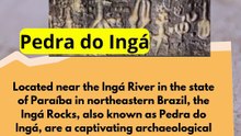 Ingá Rock, also known as Pedra do Ingá, is a fascinating archaeological site