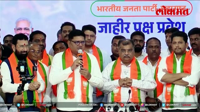 आता तरी प्रश्न सुटतील, म्हणत प्राजक्त तनपुरे भाजप प्रवेशावेळी काय म्हणाले?