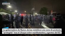 Nueva Jersey crea "zonas protegidas" para manifestarse contra ICE